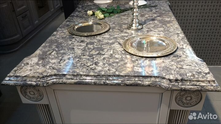 Изготовление кухонных столешниц из камня