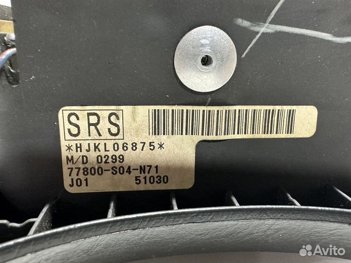 Подушка безопасности в рулевое колесо Honda Civic