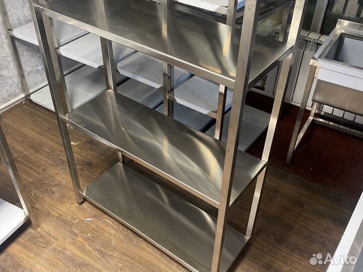Стеллаж из нержавейки
