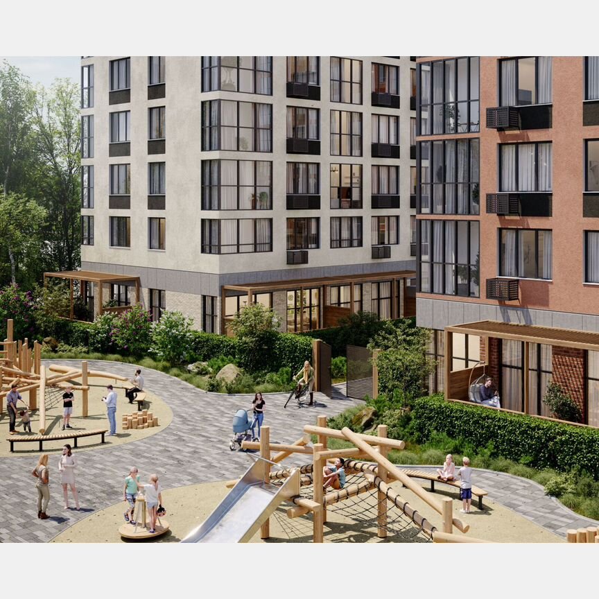 1-к. квартира, 38,9 м², 4/7 эт.
