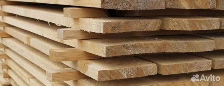 Доска обрезная 1 и 2 сорт
