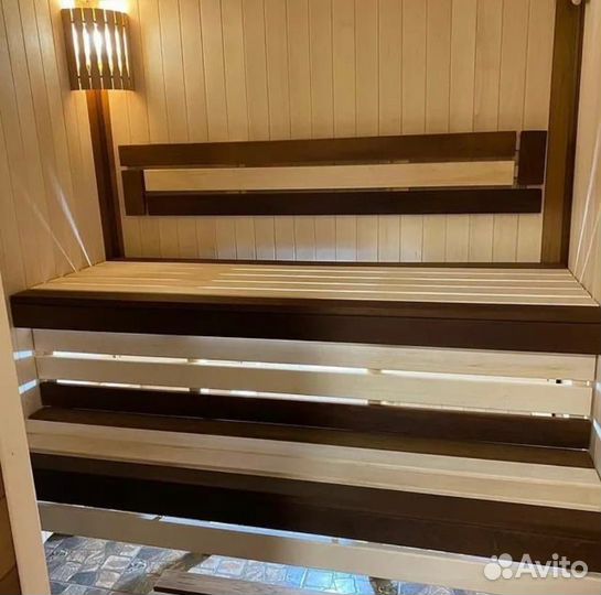 Полок термолипа для бани