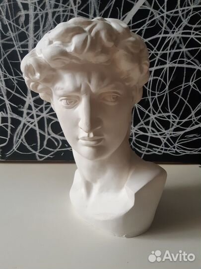 Бюст голова Давида Микеланджело