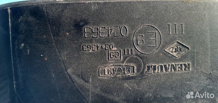 Зеркало рено