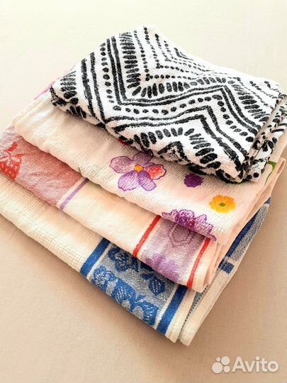 Кухонные полотенца лен хлопок бу