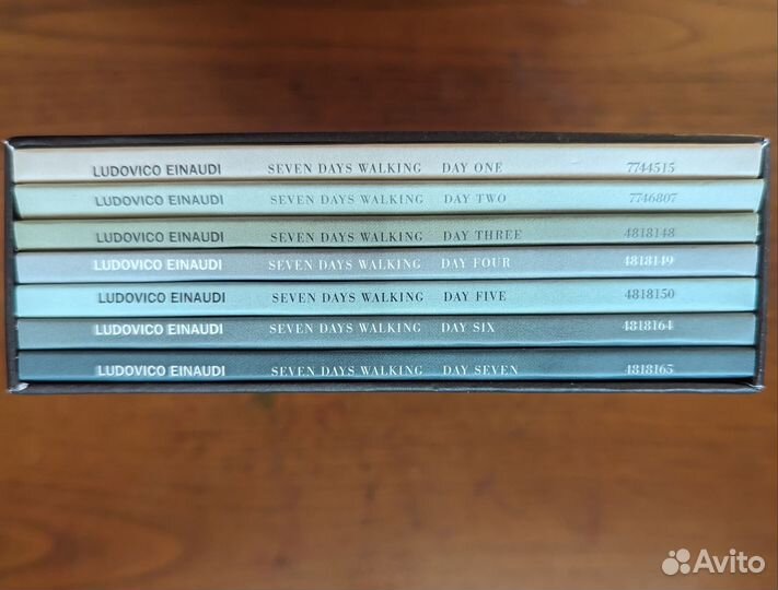 Ludovico Einaudi – Seven Days Walking 7 CD BOX SET