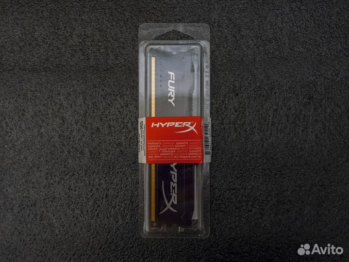DDR3 4gb 1866mhz 1rank CL10-11-10 HyperX Fury