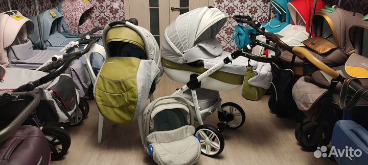 Коляска 3 в 1 Рико нано