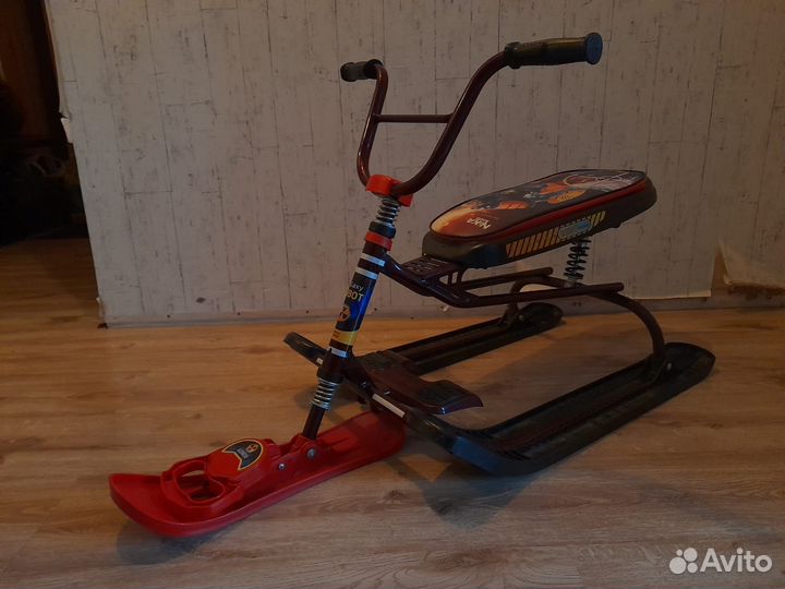 Детский снегокат бу