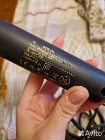 Щипцы плойка для завивки волос bosch