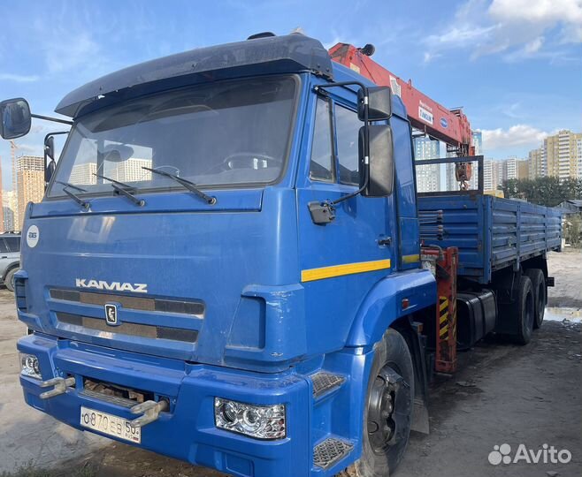 КамАЗ 65117-N3 с КМУ, 2013