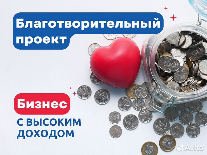 Благотворительный проект с доходом от 150 000 р