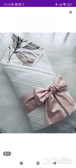 Конверт на выписку для девочки