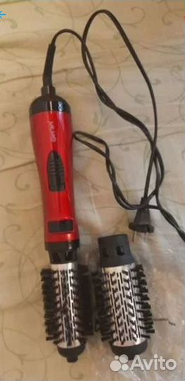 Фен-щетка для волос Gemei вращающийся / стайлер