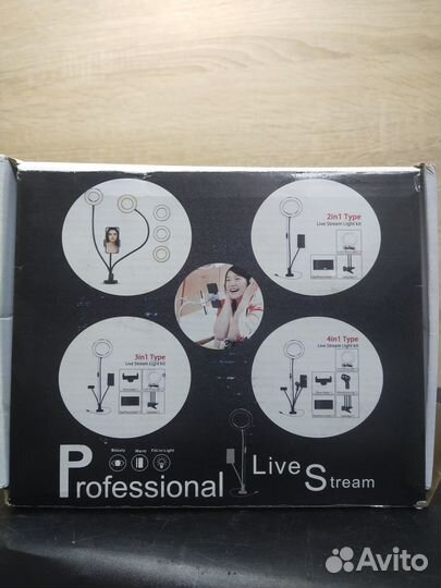 Селфи-лампа LiveStream FL-75