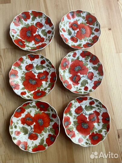 Блюдце 6 штук olaff