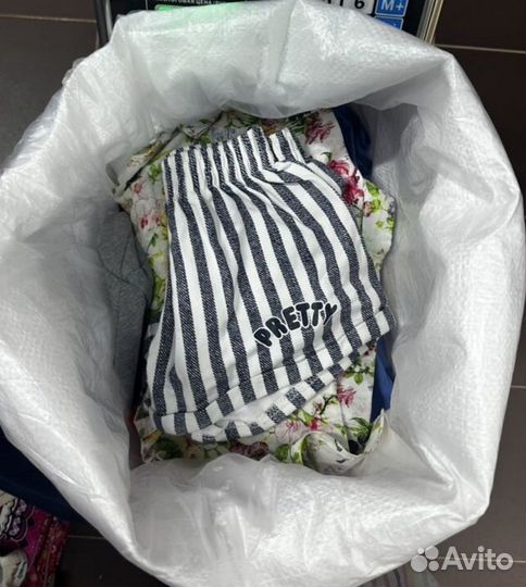 5 мешков одежды для девочки