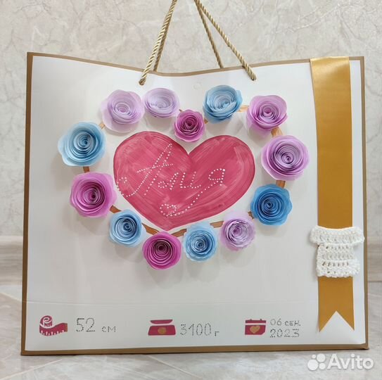 Подарок новорожденному на заказ