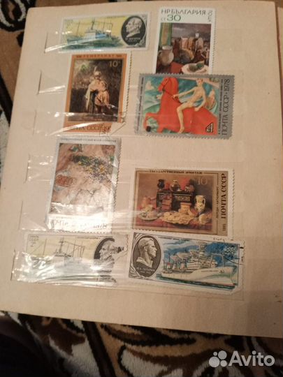 Почтовые марки разные