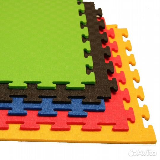 Коврик - пазл для фитнеса и тренажеров