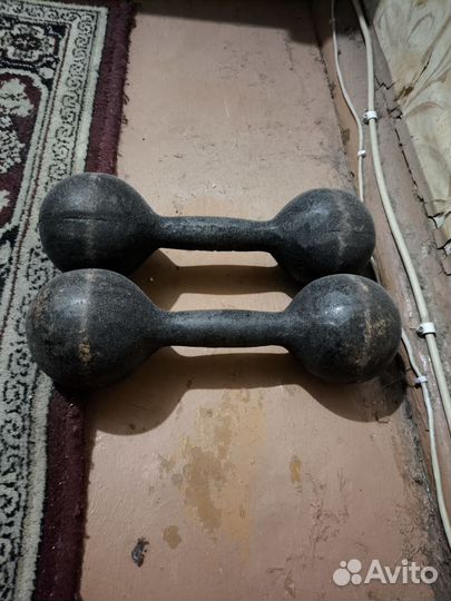 Продам гантели бу