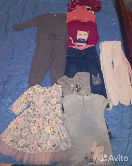 Вещи пакетом на девочку