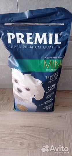 Премил Мини 15 кг корм для собак