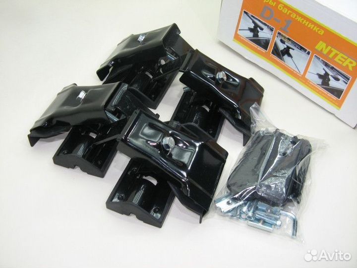 Багажник Интер крыло для авто с гладкой крышей