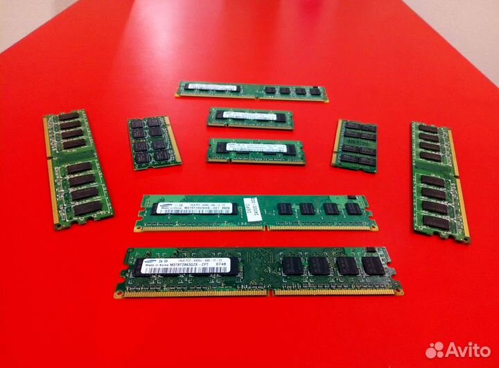Оперативная память DDR2 Samsung