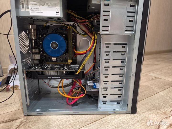 Продам игровой компьютер i3-4170 3.7GHz / RX 560 4