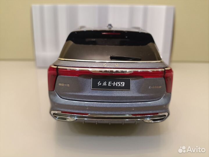 Hongqi E-HS 9 (20-23г) Gray 1:18