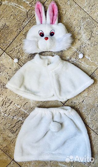 Костюм новогодний зайка девочка