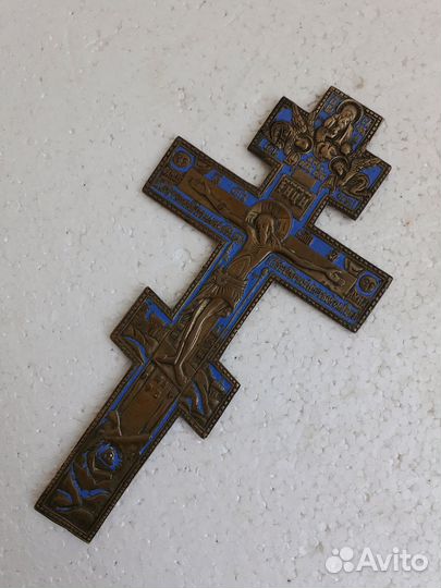 Крест распятие 19 век хороший сохран