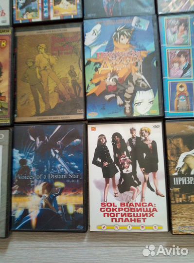 DVD мультфильмы аниме
