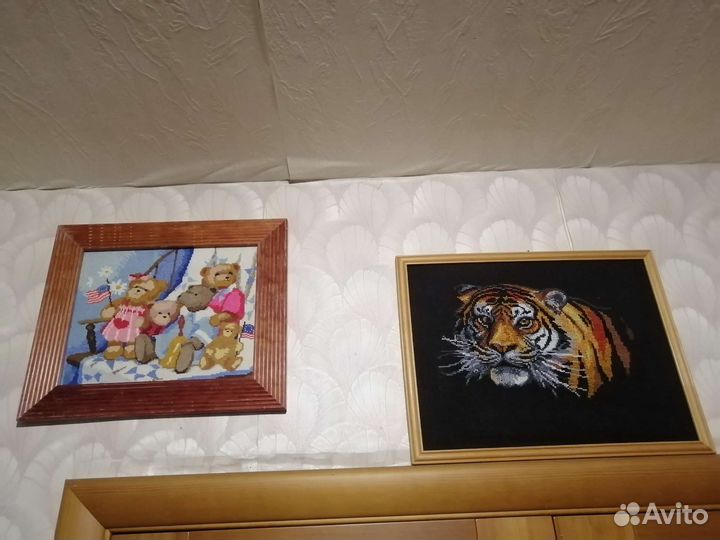 Картины вышитые крестиком