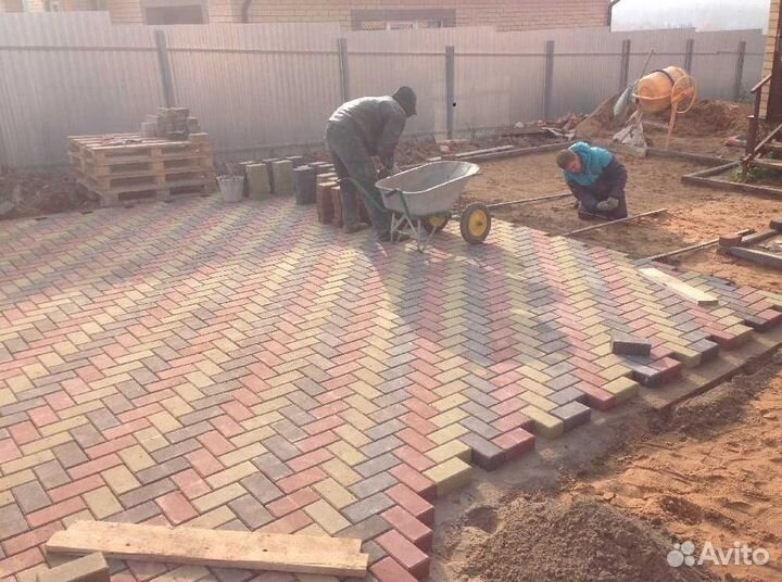 Тратуарная плитка Вибропресс 33 330x330x60mm