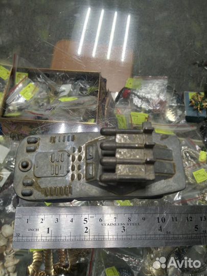 Игрушка,Броневик с ракетами, СССР,Металлическая