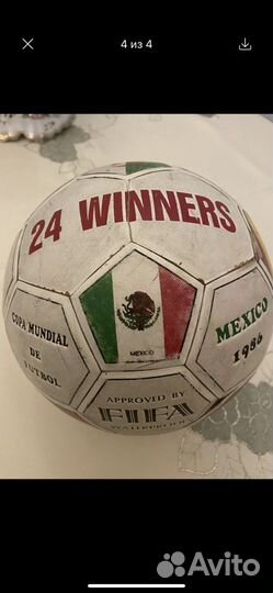 Мяч коллекционный Чемпионат мира 1986 г. Мехико