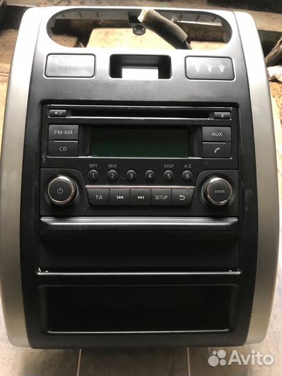 Автомагнитола на nissan x trail