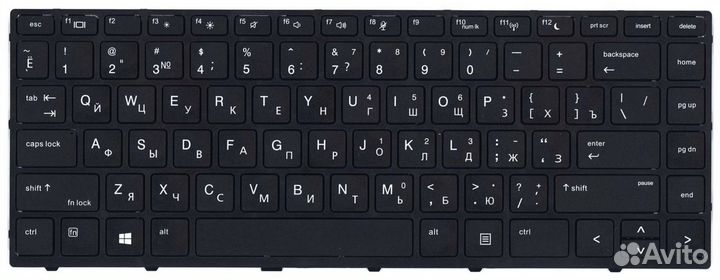 Клавиатура HP ProBook 440 G5 2RS30EA без подсветки