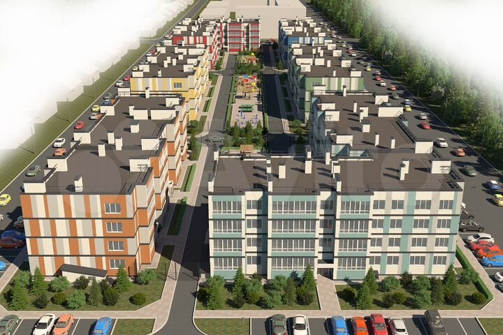 1-к. квартира, 70,1 м², 4/4 эт.