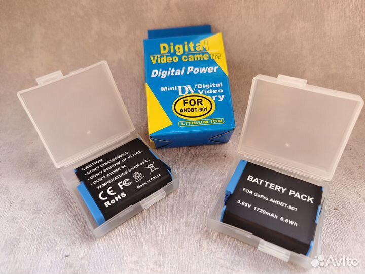 Аккумулятор для GoPro Hero 9 Digital ahdbt-901