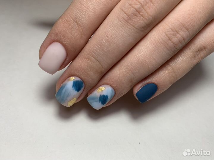 Маникюр+ покрытие гель лаком