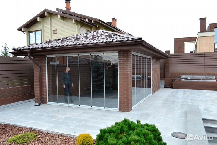 Безрамное остекление