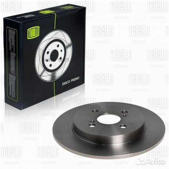 Trialli DF270204 Диск тормозной lifan X50 15- задн