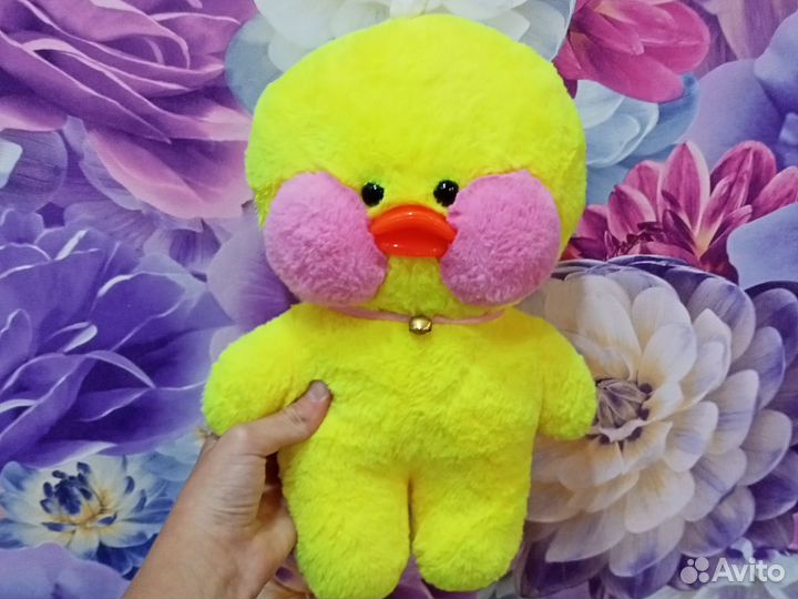 Мягкая игрушка уточка lalafanfan