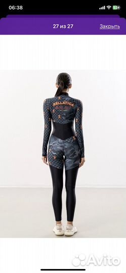 Комбинезон фитнес