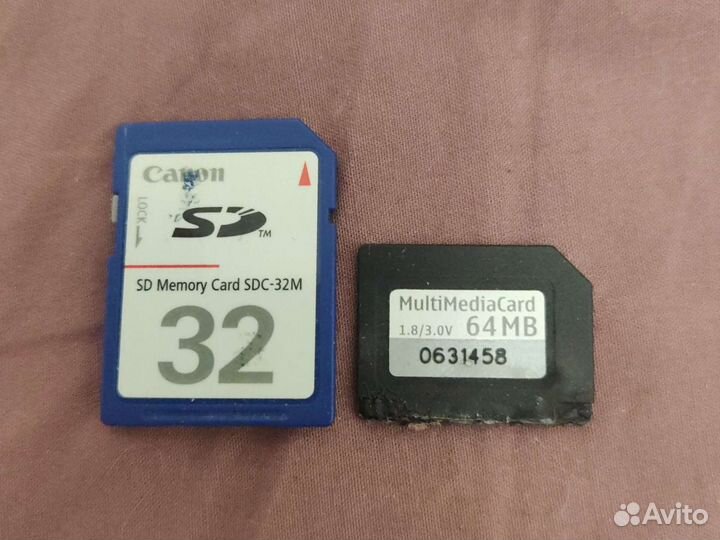 SD, MMC + Адаптеры micro SD