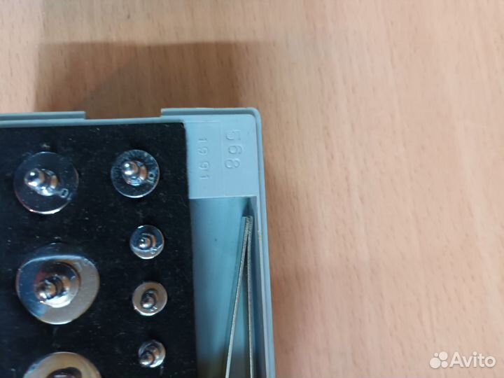 Набор мерных гирек разновесов