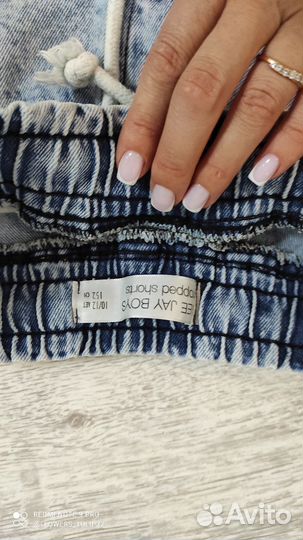 Шорты джинсовые